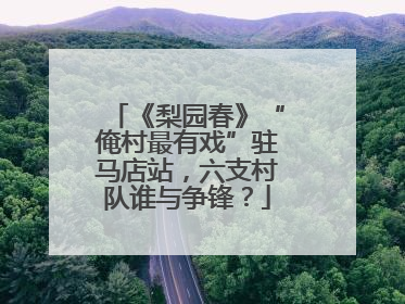 《梨园春》“俺村最有戏”驻马店站，六支村队谁与争锋？