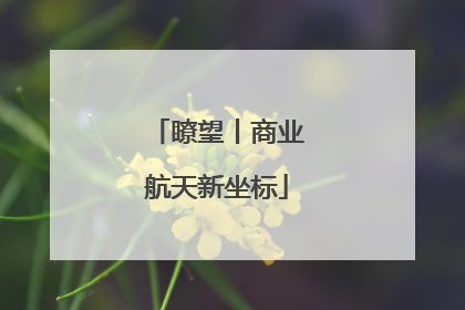 瞭望丨商业航天新坐标