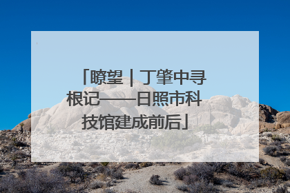 瞭望｜丁肇中寻根记——日照市科技馆建成前后
