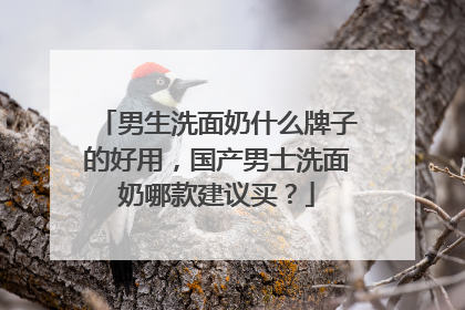 男生洗面奶什么牌子的好用，国产男士洗面奶哪款建议买？
