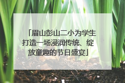 眉山彭山二小为学生打造一场浸润传统、绽放童趣的节日盛宴