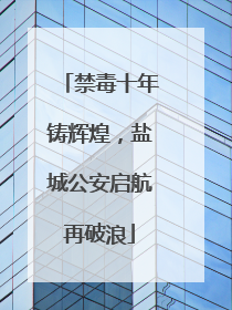 禁毒十年铸辉煌，盐城公安启航再破浪
