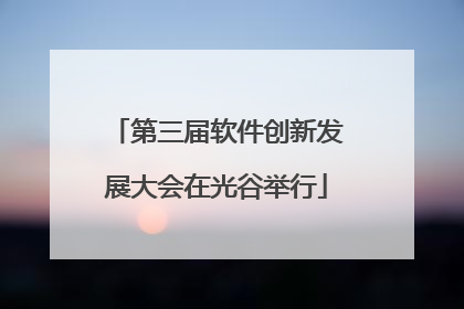 第三届软件创新发展大会在光谷举行