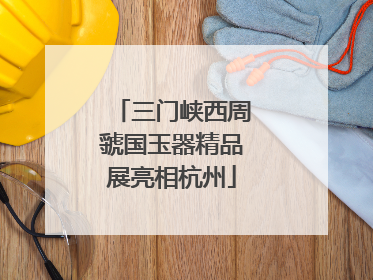 三门峡西周虢国玉器精品展亮相杭州
