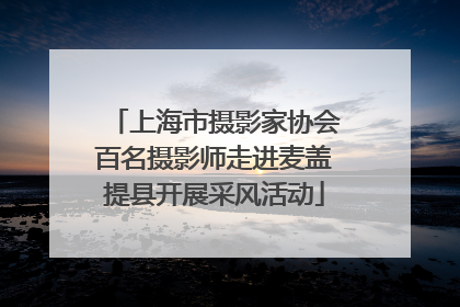 上海市摄影家协会百名摄影师走进麦盖提县开展采风活动
