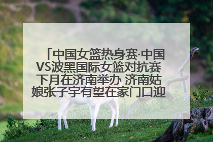 中国女篮热身赛·中国VS波黑国际女篮对抗赛下月在济南举办 济南姑娘张子宇有望在家门口迎来国家队首秀