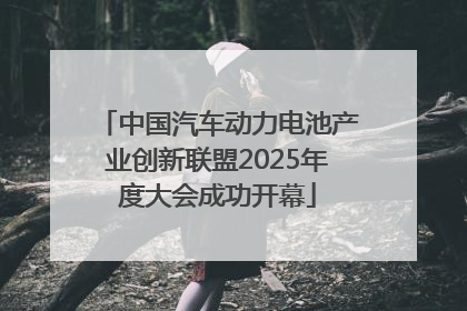中国汽车动力电池产业创新联盟2025年度大会成功开幕