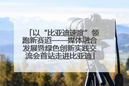 以“比亚迪速度”领跑新赛道——媒体融合发展暨绿色创新实践交流会首站走进比亚迪