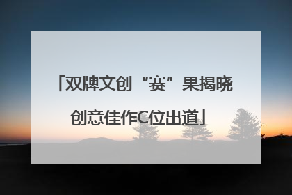 双牌文创“赛”果揭晓 创意佳作C位出道