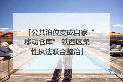 公共泊位变成自家“移动仓库” 铁西区柔性执法联合整治
