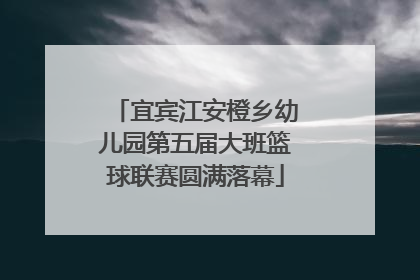 宜宾江安橙乡幼儿园第五届大班篮球联赛圆满落幕