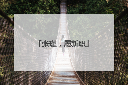 张瑾，履新职