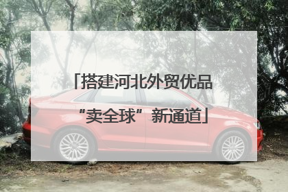 搭建河北外贸优品“卖全球”新通道