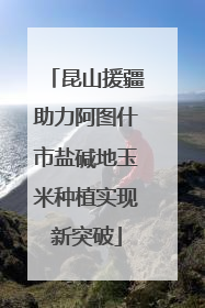 昆山援疆助力阿图什市盐碱地玉米种植实现新突破