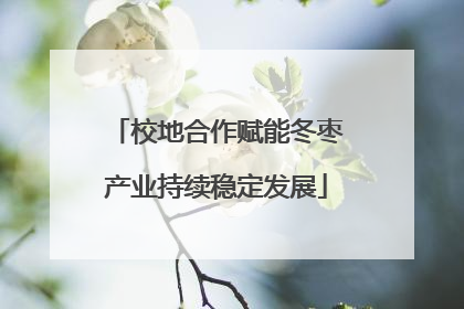 校地合作赋能冬枣产业持续稳定发展