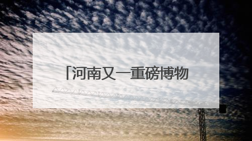河南又一重磅博物馆将开馆试运行