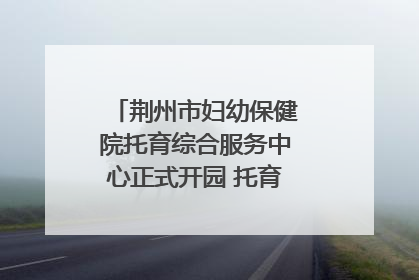 荆州市妇幼保健院托育综合服务中心正式开园 托育宣传月同步启动