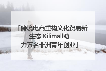 跨境电商重构文化贸易新生态 Kilimall助力万名非洲青年创业