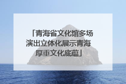 青海省文化馆多场演出立体化展示青海厚重文化底蕴