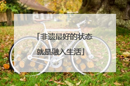非遗最好的状态就是融入生活