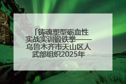 铸魂塑型砺血性 实战实训锻铁拳——乌鲁木齐市天山区人武部组织2025年度民兵集中轮训