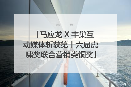 马应龙 X 丰巢互动媒体斩获第十六届虎啸奖联合营销类铜奖